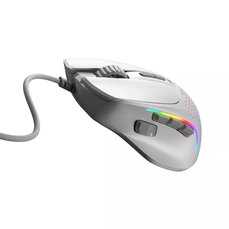 Glorious Gaming Glorious Model I2 Wired – wit, rechtshandig, optisch, USB Type-A, 26000 DPI, wit