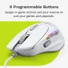 Glorious Gaming Glorious Model I2 Wired – wit, rechtshandig, optisch, USB Type-A, 26000 DPI, wit