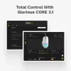 Glorious Gaming Glorious Model I2 Wired – wit, rechtshandig, optisch, USB Type-A, 26000 DPI, wit