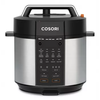 Cosori CMC-CO601-SEU elektrische snelkookpan 5,7 L zwart, roestvrijstaal 1100 W