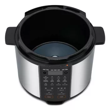 Cosori CMC-CO601-SEU elektrische snelkookpan 5,7 L zwart, roestvrijstaal 1100 W