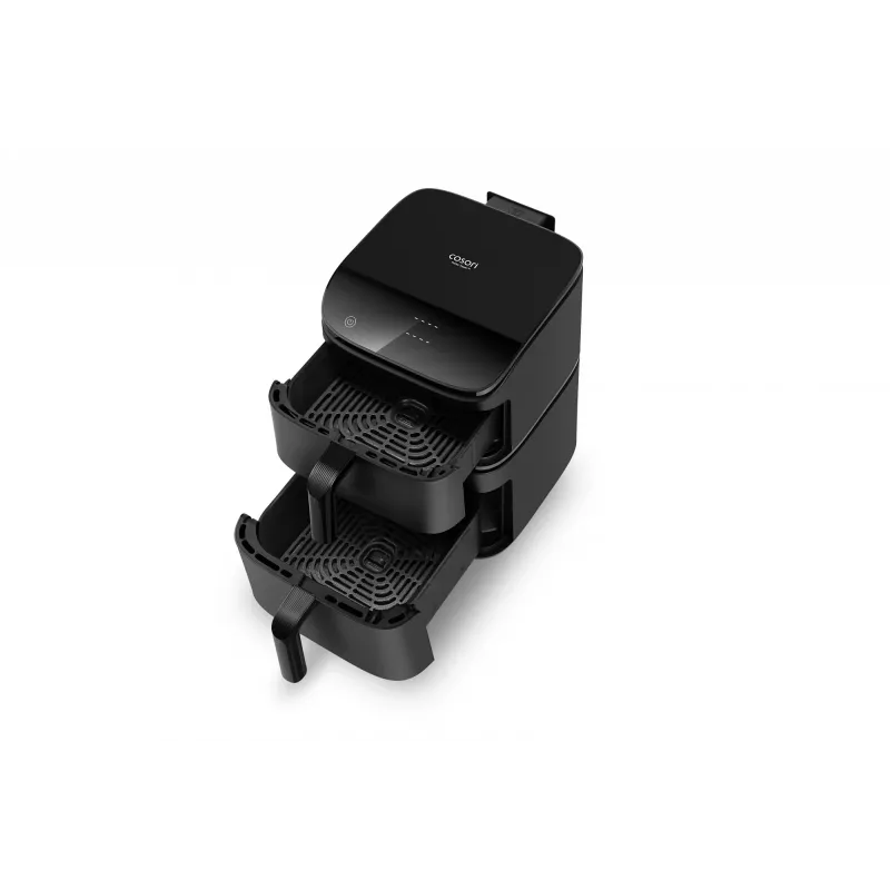Cosori Turbo Tower Double 10,8 L losstaand apparaat 2630 W heteluchtfriteuse zwart
