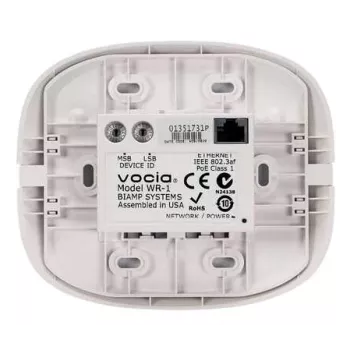 Biamp Vocia WR-1 afstandsbediening bedraad videoconferentiesysteem drukknoppen
