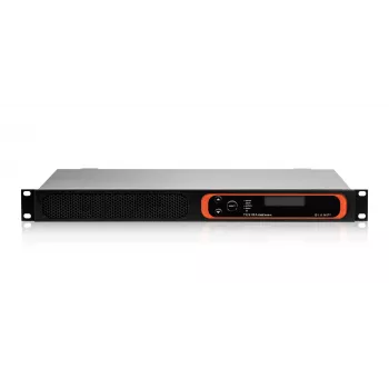 Biamp Tesira FORTÉ AVB AI, 8000 Ω, 207 Ω, zwart, metaalkleur, 1U, OLED, 20 - 20000 Hz