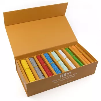 3Doodler Start EDU kunststof blauw, cyaan, groen, grijs, oranje, rood, wit, geel