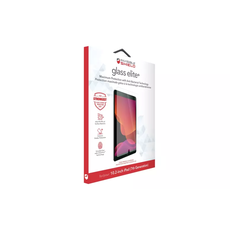 ZAGG Glass Elite+ Apple iPad 10,2 inch (Gen 7&8) display, 25,9 cm (10,2 inch), 45,36 g, 1 stuk