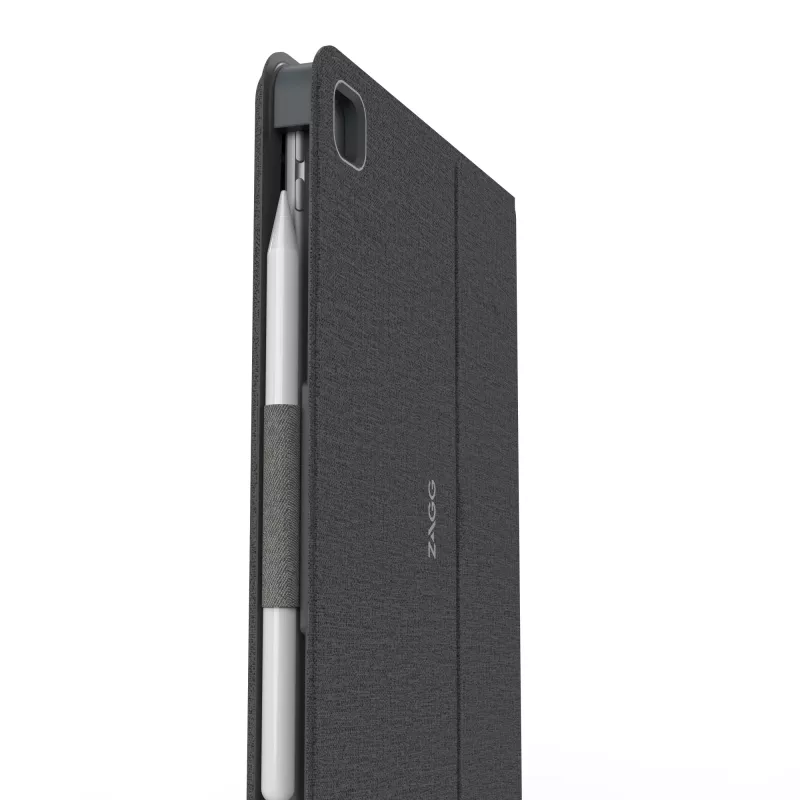 ZAGG toetsenbord Messenger Folio 2-Apple-iPad 10.2/10.5-Charcoal-Nordic