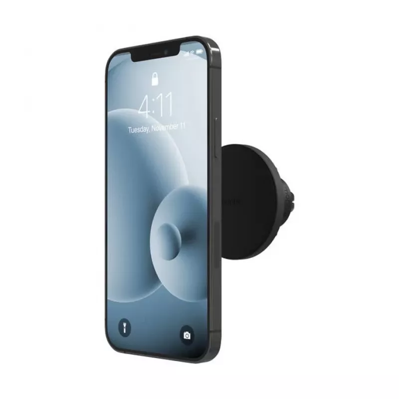 mophie Snap Vent Mount- zwart (geen draadloos laden), mobiele telefoon/smartphone, auto, zwart