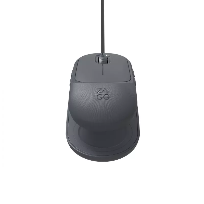 ZAGG Accessoires ProMuis - draadloze muis & draadloos oplaadpad - antraciet