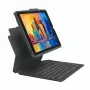 ZAGG Pro Keys voor iPad 10,9 inch (A16 & 10e gen.) Duits, AZERTY, Duits, Apple, iPad 10,9 inch (A16 & 10e gen.), zwart, polycarbonaat (PC), rubber