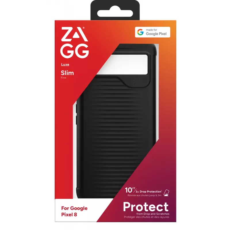 ZAGG Luxe telefoonhoes 15,8 cm (6,2 inch) Cover zwart