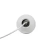Vaddio EasyIP CeilingMIC D (wit) - Dante-versie, conferentiemicrofoon, 0,02%, bedraad, wit, plafondmontage, 4,6 m