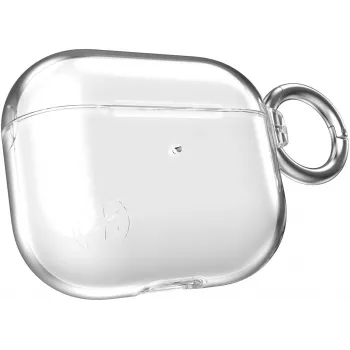 Speck Presidio Clear Apple Airpods (3e generatie) transparant, hoesje, polycarbonaat (PC), silicone, thermoplastisch polyurethaan (TPU), transparant