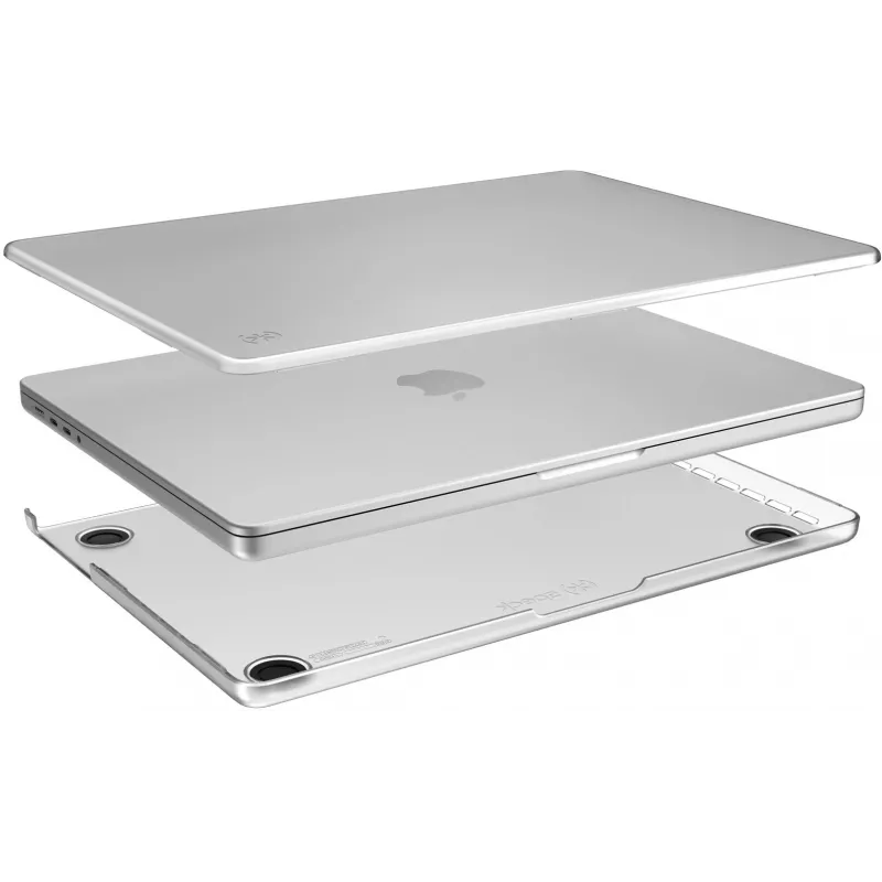 Speck SmartShell Macbook Pro 14 inch (2021/2022) transparant, hardshell hoesje, 35,6 cm (14 inch)