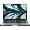 Speck SmartShell Macbook Air 13 M2 (2022) Obsidian, hardcase, 33 cm (13 inch)
