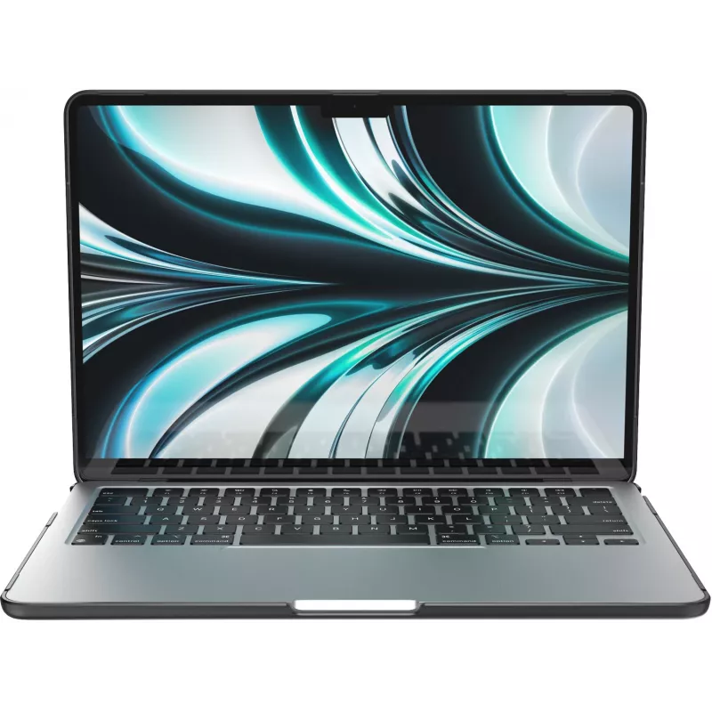 Speck SmartShell Macbook Air 13 M2 (2022) Obsidian, hardcase, 33 cm (13 inch)