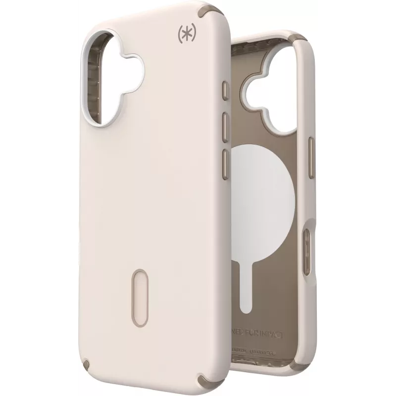 Speck Presidio2 Pro + ClickLock Apple iPhone 16 Bleached Bone - met Microban-hoesje