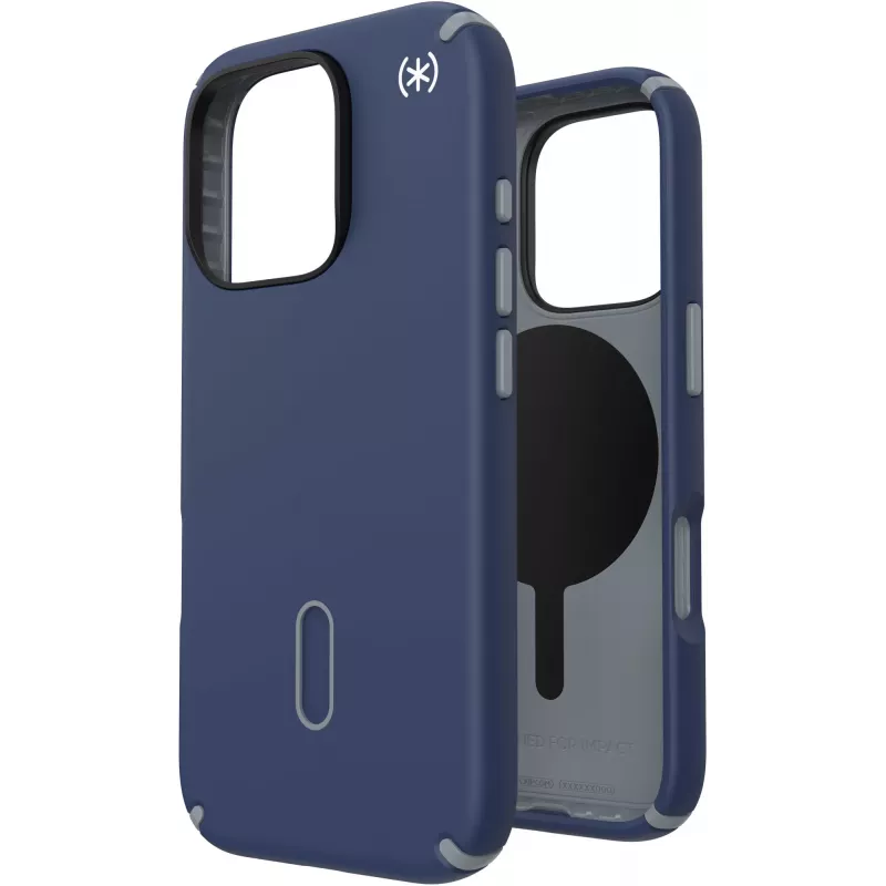Speck Presidio2 Pro + ClickLock Apple iPhone 16 Pro Coastal Blue – met Microban-hoesje