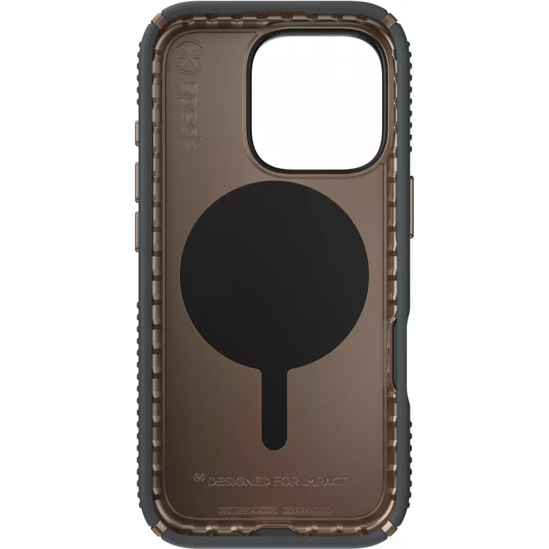 Speck Presidio2 Grip + ClickLock Apple iPhone 16 Pro Charcoal grijs - met Microban