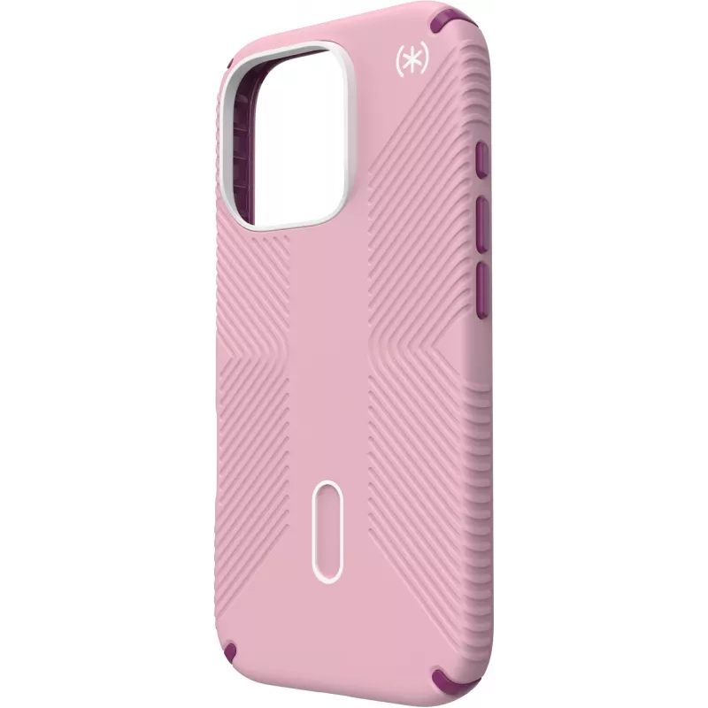 Speck Presidio2 Grip + ClickLock Apple iPhone 16 Pro Wednesday Pink – met Microban