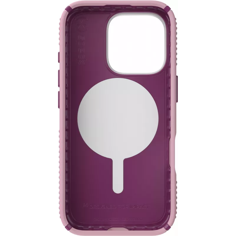 Speck Presidio2 Grip + ClickLock Apple iPhone 16 Pro Wednesday Pink – met Microban