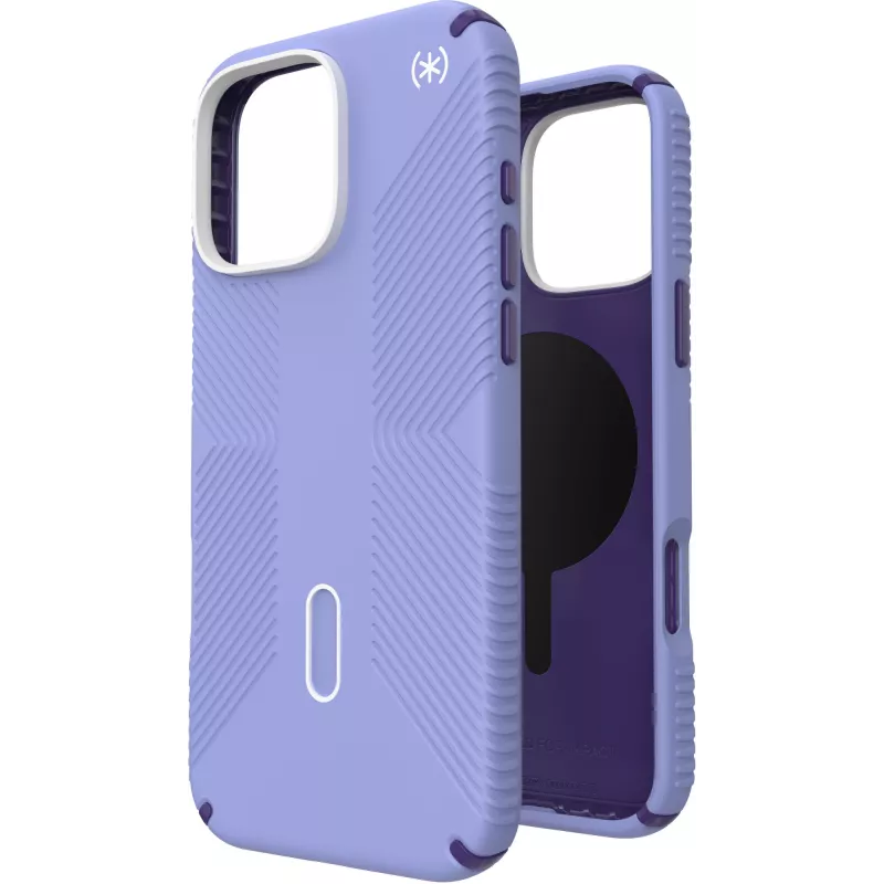 Speck Presidio2 Grip + ClickLock Apple iPhone 16 Pro Max Future Lavender – met Microban