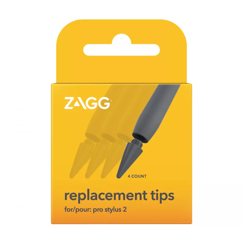 ZAGG Pro Stylus 2 (reservepunten), punt, grijs, ZAGG Pro Stylus 2