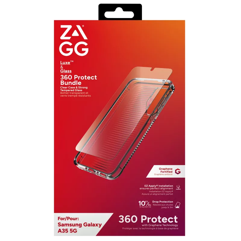 ZAGG Luxe & Glass 360 telefoonhoesje 16,8 cm (6,6 inch)
