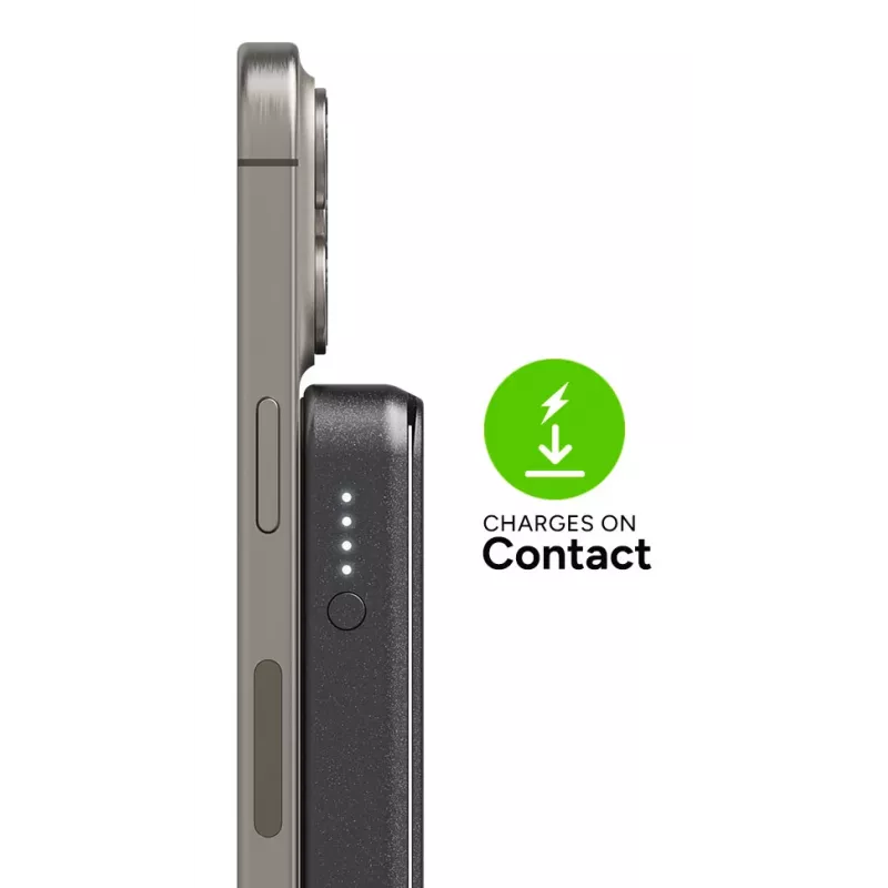 mophie Snap+ Powerstation 10000 mAh draadloos laden zwart