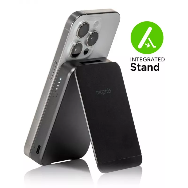 mophie Snap+ Powerstation 10000 mAh draadloos laden zwart
