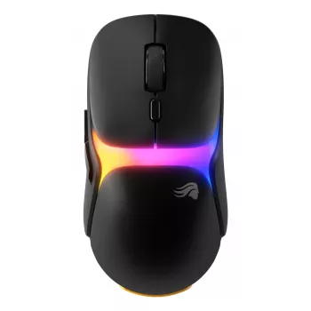 Glorious Gaming Model O3 draadloze gaming-muis – InfinitePlay verwisselbaar accu-systeem, 8k polling, optische schakelaars met 130 miljoen kliks, ultralicht met 66 g, optische 30K-DPI-sensor, RGB – zwart