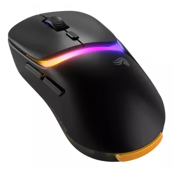 Glorious Gaming Model D3 draadloze gaming-muis – InfinitePlay verwisselbaar accu-systeem, 8k polling, optische schakelaars met 130M kliks, ultralicht 69g, optische 30K-DPI-sensor, RGB – zwart