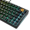Glorious Gaming GMBK 75% toetsenbord USB QWERTY US-Engels zwart