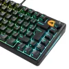 Glorious Gaming GMBK 75% toetsenbord USB AZERTY Frans zwart