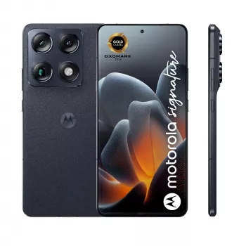 Motorola Signature Smartphone, 6,78 inch AMOLED, 16 GB/512 GB, Carbon