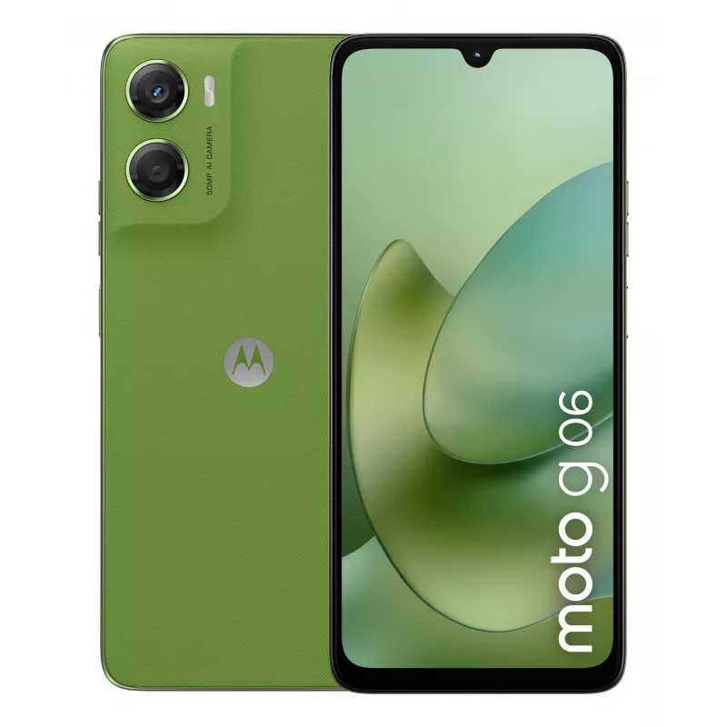 Motorola moto g06 17,5 cm (6,88 inch) dual SIM Android 15 4G USB Type-C 4 GB 64 GB 5200 mAh groen