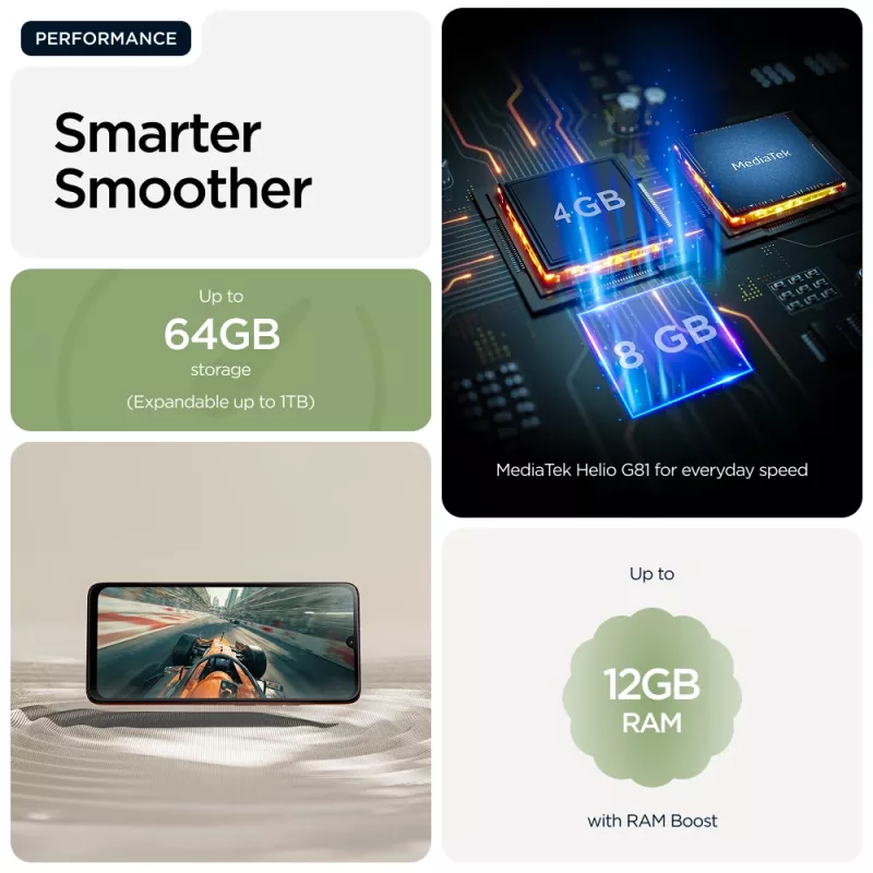 Motorola moto g06 17,5 cm (6,88 inch) dual SIM Android 15 4G USB Type-C 4 GB 64 GB 5200 mAh groen