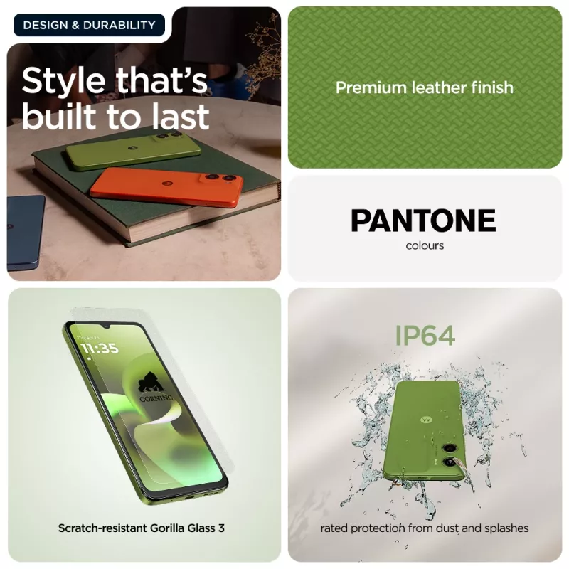 Motorola moto g06 17,5 cm (6,88 inch) dual SIM Android 15 4G USB Type-C 4 GB 64 GB 5200 mAh groen