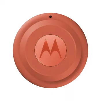 Finder Motorola moto tag 2 — universele tracker, oranje, CR2032-batterij, tot 14400 h, 7,4 g, Ø 31,9 mm, 8 mm