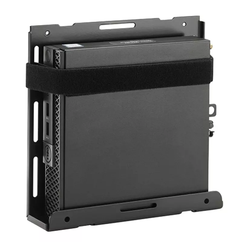 Montagekit Chief KRA232B – thin-client-/pc-kolombeugel, staal, zwart, max. draaglast 1,36 kg
