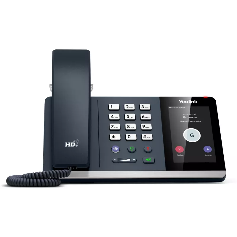 IP-telefoon Yealink MP54 Microsoft Teams Edition bedrade handset Android