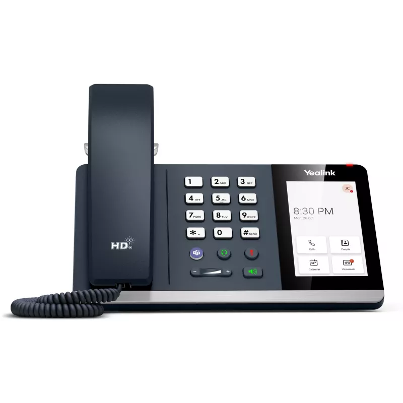 IP-telefoon Yealink MP54 Microsoft Teams Edition bedrade handset Android