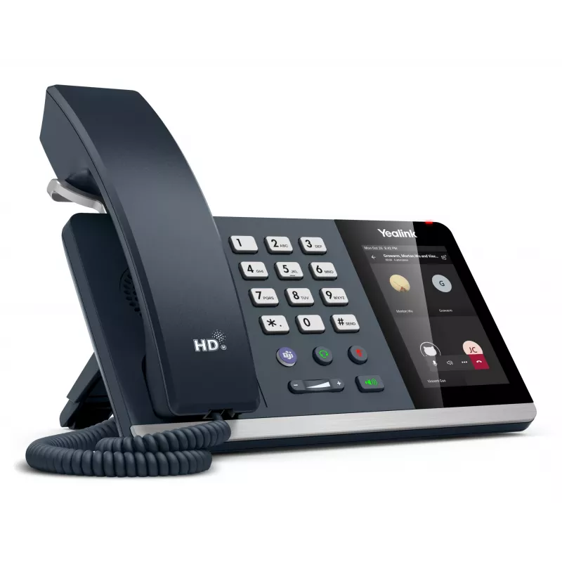 IP-telefoon Yealink MP54 Microsoft Teams Edition bedrade handset Android