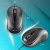 NGS EASY DELTA muis office dubbelhandig USB Type-A optisch 1200 DPI