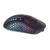 Mars Gaming MMW3, draadloze gamingmuis, RGB Flow, ultralicht 79g, 3200DPI, zwart