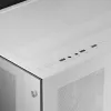 Mars Gaming MCV3 Wit Custom XXL E-ATX Gaming-tower Voor- en zijvenster van gehard glas Dubbele kamer Modulair frame