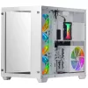 Mars Gaming MCV3 Wit Custom XXL E-ATX Gaming-tower Voor- en zijvenster van gehard glas Dubbele kamer Modulair frame