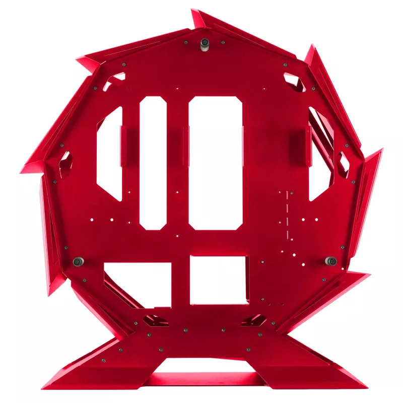 Mars Gaming MCORB Rood Micro-ATX XL Gaming-pc-behuizing Op maat gemaakt rond design Dubbel gehard glas