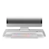 Mars Gaming MGS-ONE Wit Chroma RGB Monitorstandaard Verstelbaar formaat Smartphone- en tablethouder Front-USB 2.0