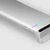 Mars Gaming MGS-ONE Wit Chroma RGB Monitorstandaard Verstelbaar formaat Smartphone- en tablethouder Front-USB 2.0